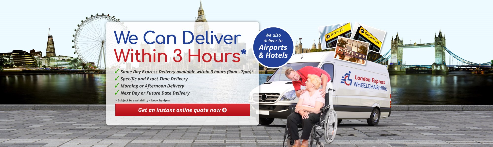 Wheelchair Express Delivery